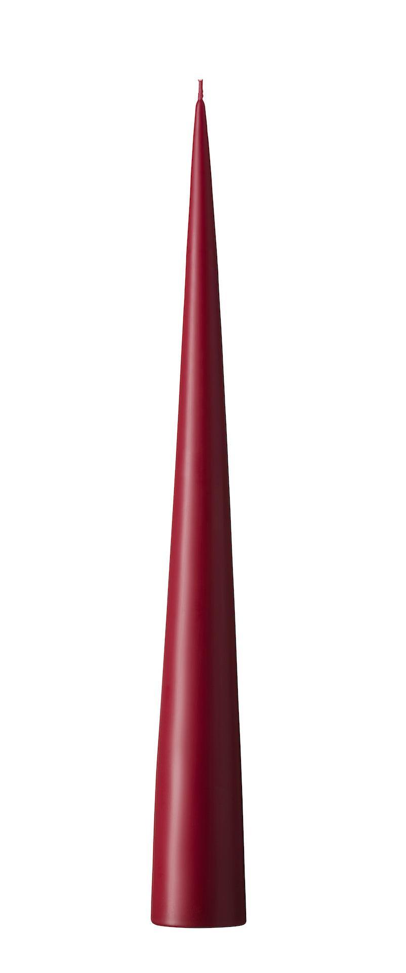 Kegelkerze 37 cm deep wine von Ester & Erik - Ester und Erik - Kerze - DerGartenmarkt.de shop.dergartenmarkt.de