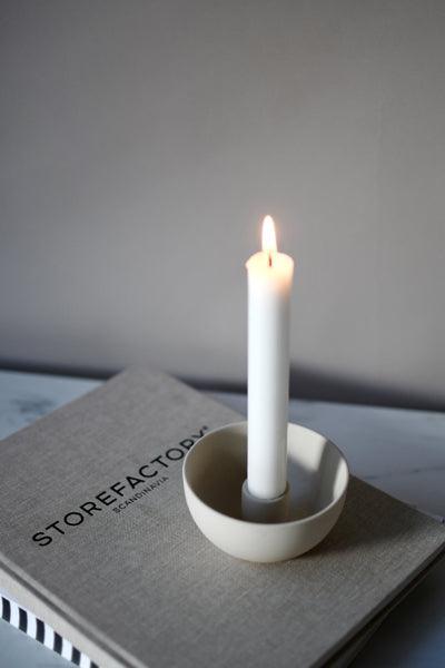 Kerzenhalter Lidatorp mini hellgrau von Storefactory - Storefactory - Kerzenhalter - DerGartenmarkt.de shop.dergartenmarkt.de