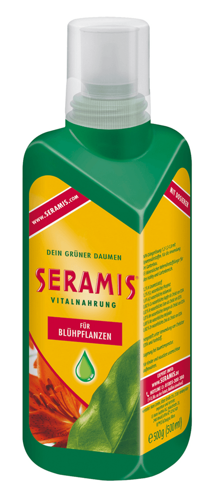 Seramis Vitalnahrung Blühpflanzen 500 ml - Seramis - Gartenbedarf > Dünger - DerGartenmarkt.de shop.dergartenmarkt.de