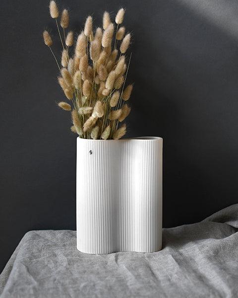 Vase Bunn weiß von Storefactory - Storefactory - Vase - DerGartenmarkt.de shop.dergartenmarkt.de