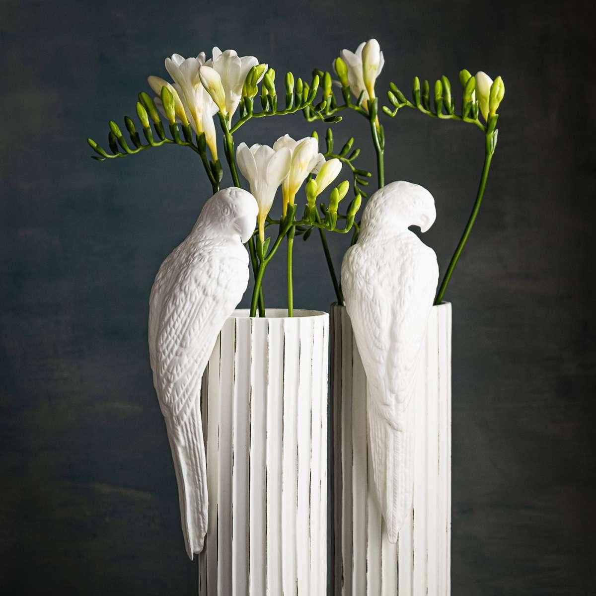 WALTER, der Papagei - Deko Object Vogel - Klatt Objects - Klatt Objects - Figuren, Skulpturen & Statuen - DerGartenmarkt.de shop.dergartenmarkt.de