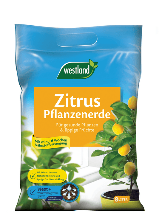 Westland Zitruspflanzenerde 8 l - Westland - Gartenbedarf > Gartenerden > Pflanzerden - DerGartenmarkt.de shop.dergartenmarkt.de