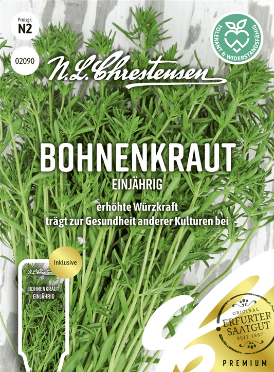 Sommer-Bohnenkraut-Samen - Chrestensen - Pflanzen > Saatgut > Kräutersamen - DerGartenmarkt.de shop.dergartenmarkt.de