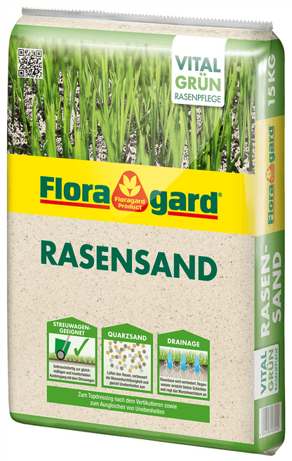 Floragard Rasensand - Floragard - Gartenbedarf > Gartenerden - DerGartenmarkt.de shop.dergartenmarkt.de