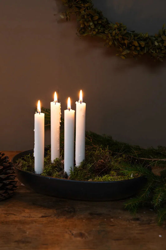 Storefactory GULLHOLMEN – Glänzender schwarzer Kerzenständer