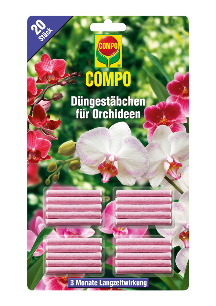 Compo Düngestäbchen für Orchideen