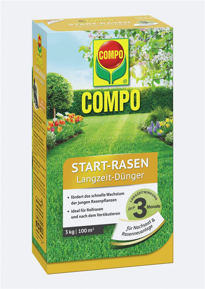 Compo Start-Rasen Langzeit-Dünger