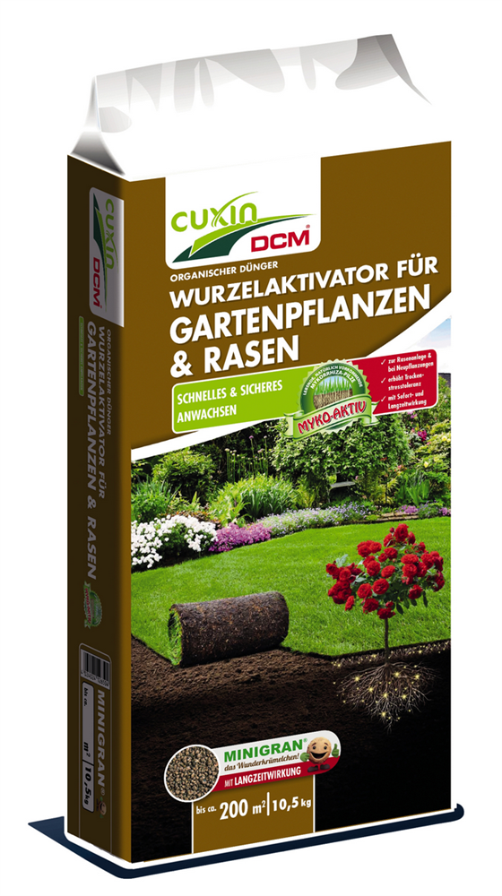 Cuxin Wurzelaktivator für Gartenpflanzen & Rasen
