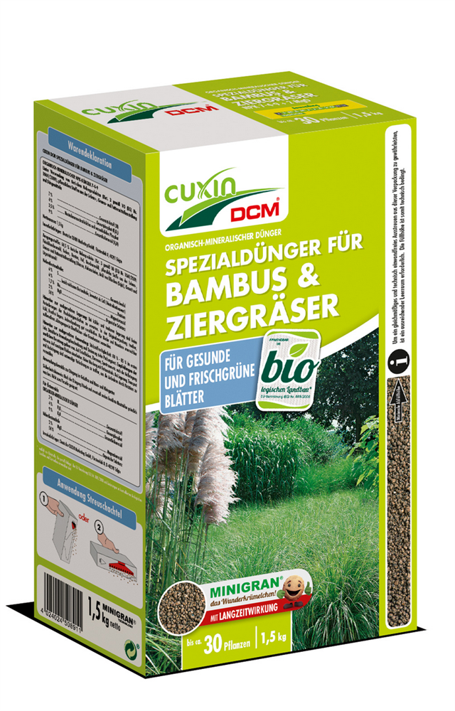 Cuxin Bambus- & Ziergräser-Dünger