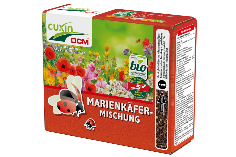 Cuxin Blumensamen Marienkäfer-Mischung
