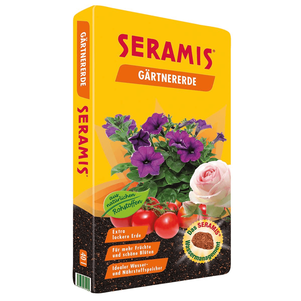 Seramis Gärtnererde 2plus1 40 l - Seramis - Gartenbedarf > Gartenerden > Blumenerden - DerGartenmarkt.de shop.dergartenmarkt.de