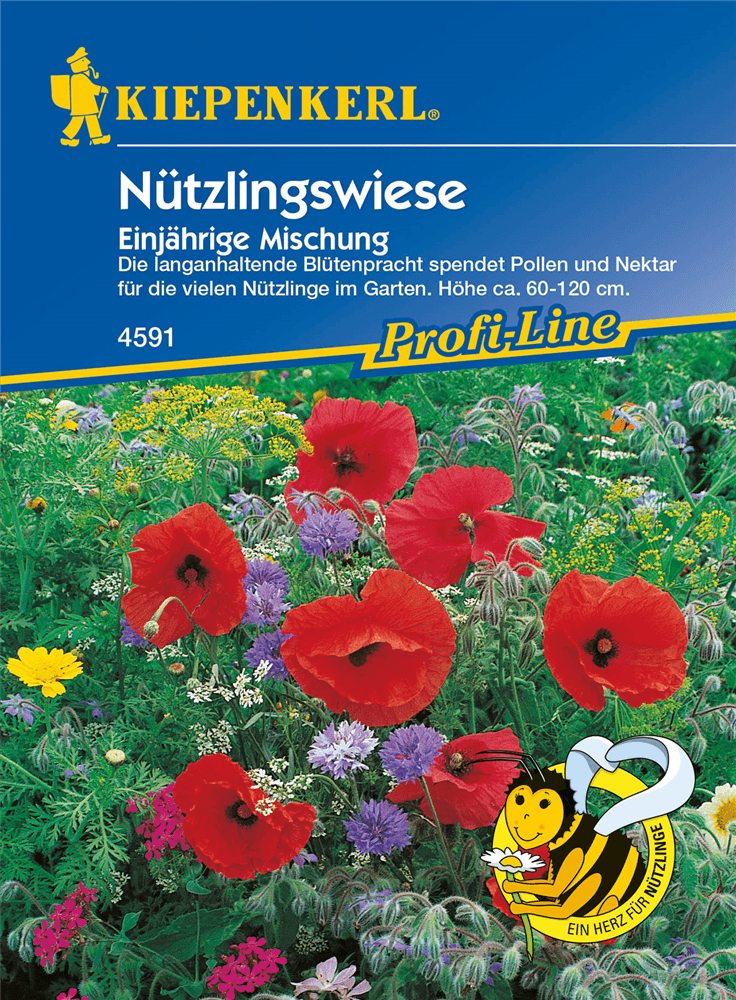 Nützlingswiese - Kiepenkerl - Pflanzen > Saatgut > Blumensamen > Blumensamen-Mischung - DerGartenmarkt.de shop.dergartenmarkt.de