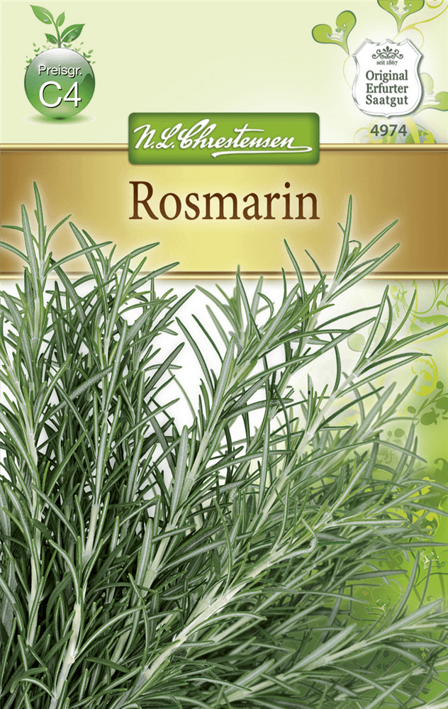Rosmarinsamen - Chrestensen - Pflanzen > Saatgut > Kräutersamen - DerGartenmarkt.de shop.dergartenmarkt.de