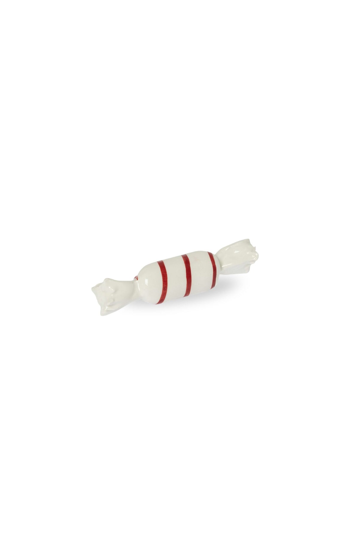 Storefactory Sockered Dekofigur aus glasierter Keramik in Weiß, 10 × 3 × 2 cm