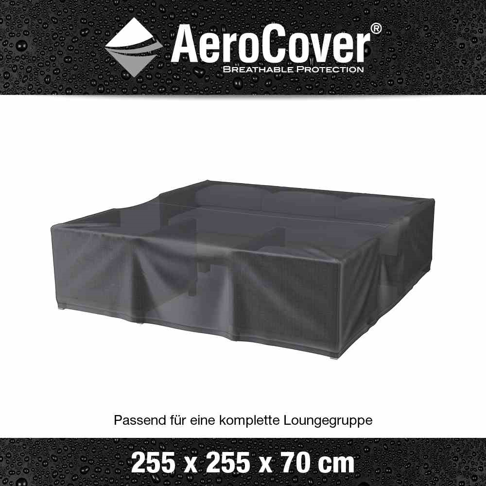Aerocover Schutzhülle für Loungeset 255x255x70 cm