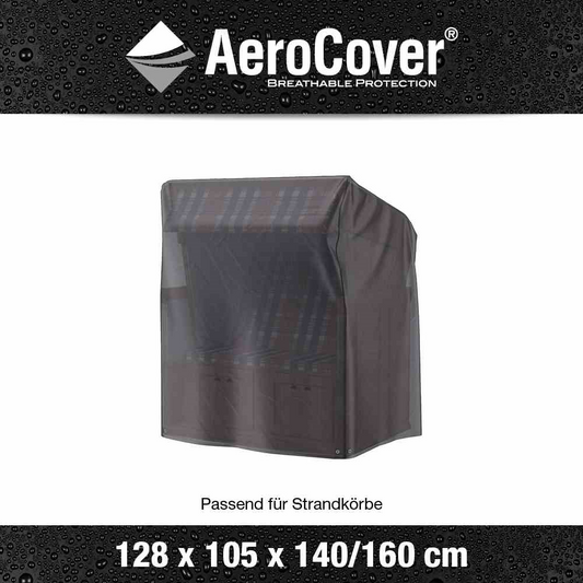 Aerocover Schutzhülle für Strandkorb 128x105x160/140 cm