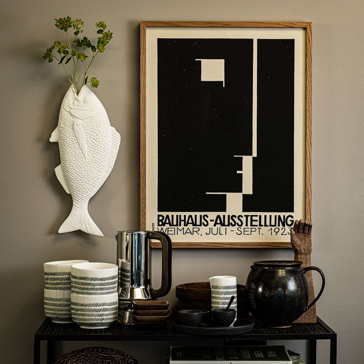 PETER BARSCH Wandvase aus Bone China Porzellan – Klatt Objects