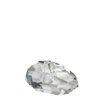 Kaheku Miano Kerzenhalter Kristall Klar 8 × 5 × 3,5 cm – Produktansicht
