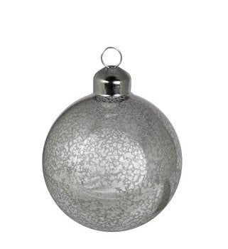 Kaheku Amero Christbaumkugel in Antiksilber – Detailansicht