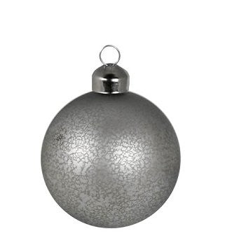 Kaheku Amero Christbaumkugel in Antiksilber – Produktansicht