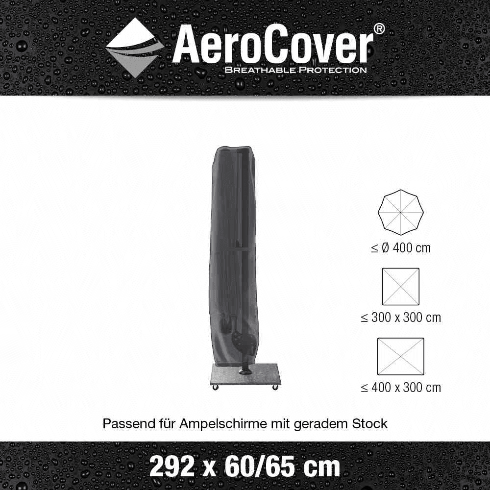 Aerocover Schutzhülle für Ampelschirm H292x60/65 cm - AEROCOVER - Gartenfreizeit > Gartenmöbel > Schutzhüllen - DerGartenmarkt.de shop.dergartenmarkt.de