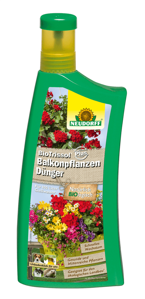 BioTrissolPlus BalkonpflanzenDünger - BioTrissol - Gartenbedarf > Dünger - DerGartenmarkt.de shop.dergartenmarkt.de