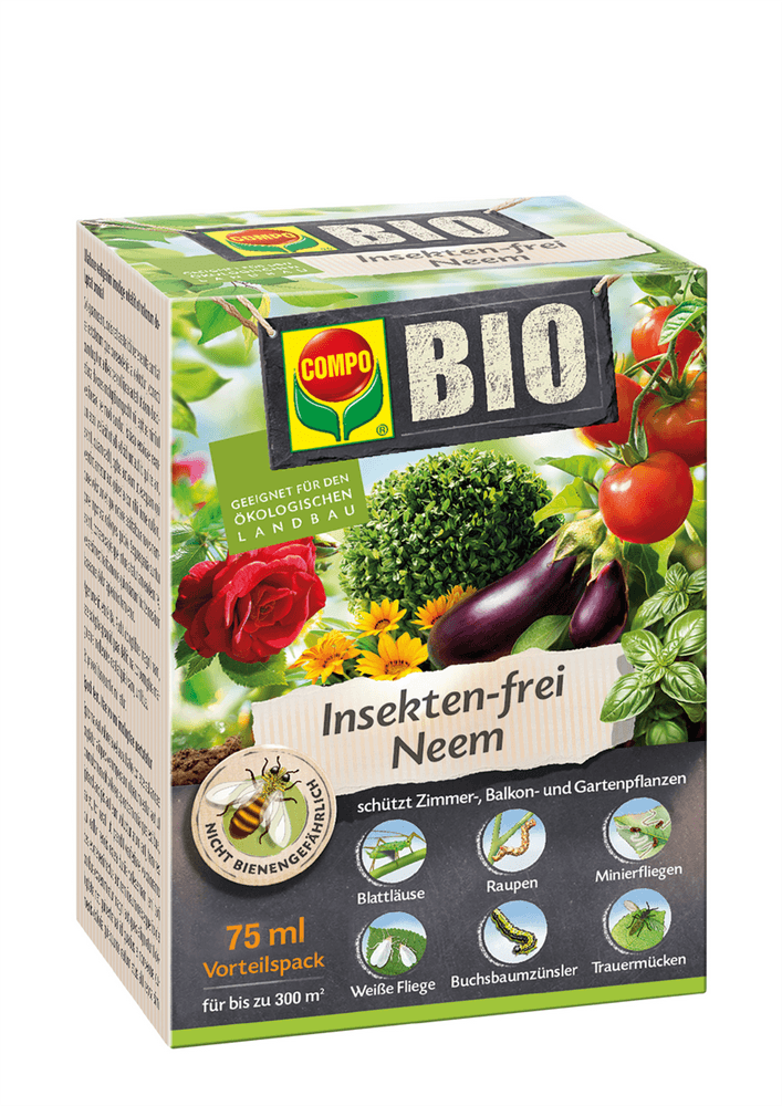 Compo BIO Insekten-frei Neem - Compo - Gartenbedarf > Schädlingsbekämpfung - DerGartenmarkt.de shop.dergartenmarkt.de