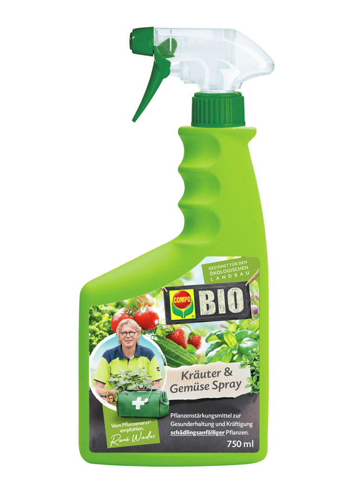Compo BIO Kräuter&Gemüse Spray - Compo - Gartenbedarf > Pflanzenschutz - DerGartenmarkt.de shop.dergartenmarkt.de