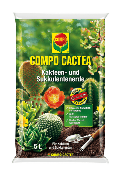 Compo CACTEA Kakteen- und Sukkulentenerde - Compo - Gartenbedarf > Gartenerden > Spezialerden - DerGartenmarkt.de shop.dergartenmarkt.de