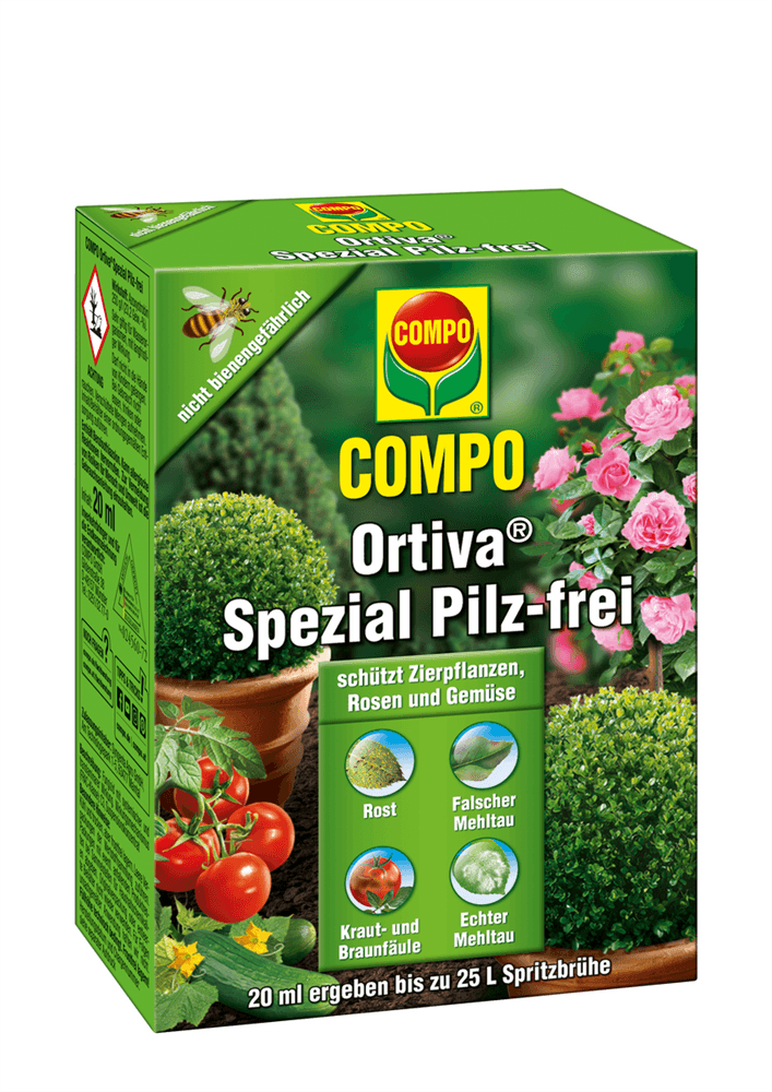 Compo Ortiva Spezial Pilz-frei - Compo - Gartenbedarf > Pflanzenschutz - DerGartenmarkt.de shop.dergartenmarkt.de