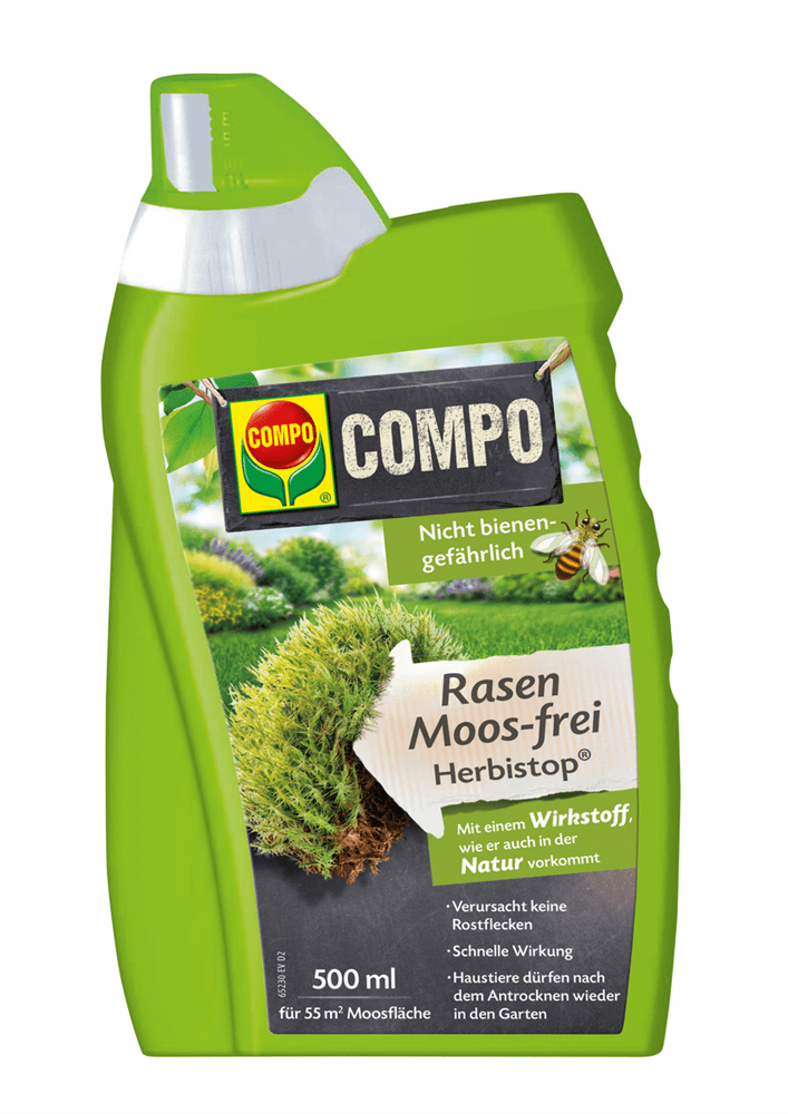 Compo Rasen Moos-frei Herbistop - Compo - Gartenbedarf > Pflanzenschutz - DerGartenmarkt.de shop.dergartenmarkt.de