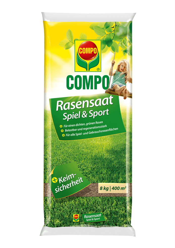 Compo Rasensaat Spiel und Sport - Compo - Pflanzen > Saatgut > Rasensamen - DerGartenmarkt.de shop.dergartenmarkt.de