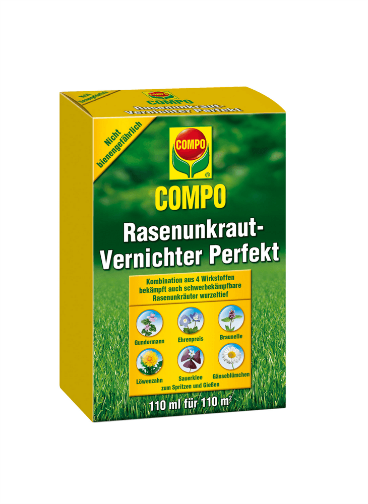 Compo Rasenunkraut-Vernichter Perfekt - Compo - Gartenbedarf > Schädlingsbekämpfung - DerGartenmarkt.de shop.dergartenmarkt.de