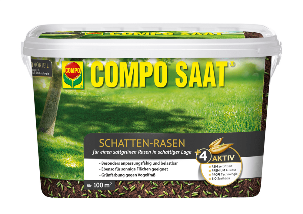 Compo SAAT Schattenrasen - Compo - Pflanzen > Saatgut > Rasensamen - DerGartenmarkt.de shop.dergartenmarkt.de