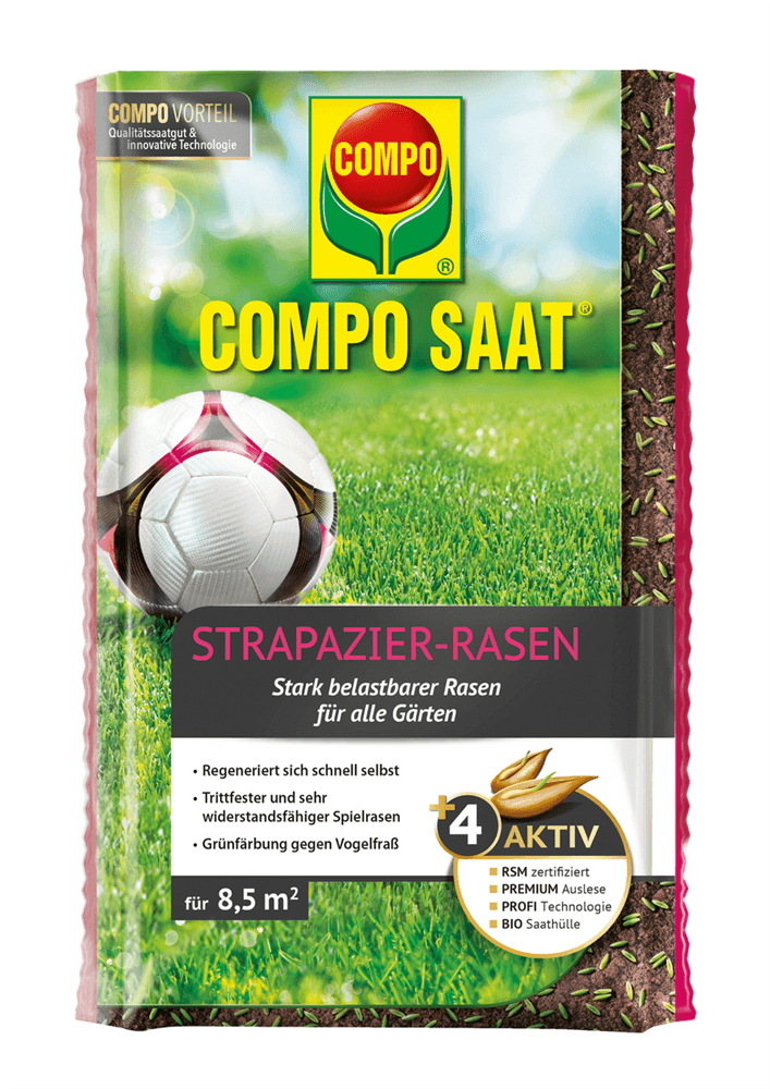 Compo SAAT Strapazier-Rasen - Compo - Pflanzen > Saatgut > Rasensamen - DerGartenmarkt.de shop.dergartenmarkt.de