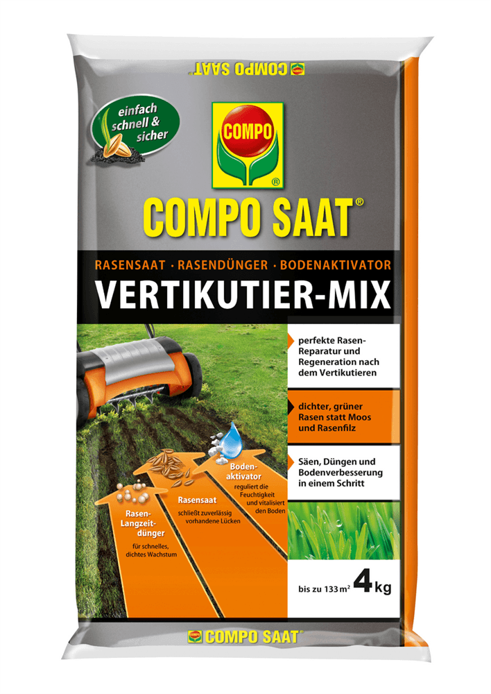 Compo SAAT Vertikutier-Mix - Compo - Pflanzen > Saatgut > Rasensamen - DerGartenmarkt.de shop.dergartenmarkt.de