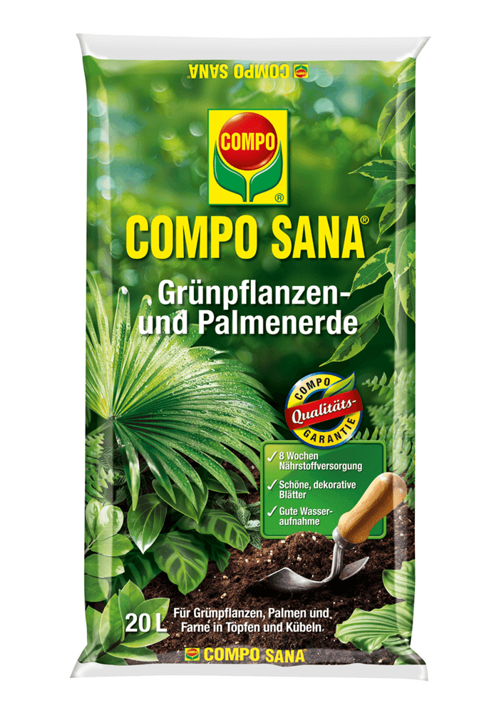 Compo Sana Grünpflanzen- u. Palmenerde - Compo Sana - Gartenbedarf > Gartenerden > Spezialerden - DerGartenmarkt.de shop.dergartenmarkt.de