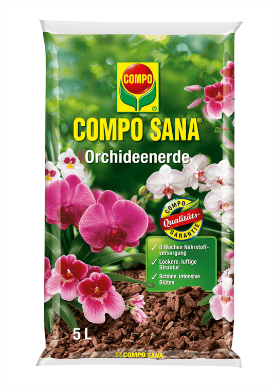 Compo Sana Orchideenerde - Compo Sana - Gartenbedarf > Gartenerden > Spezialerden - DerGartenmarkt.de shop.dergartenmarkt.de