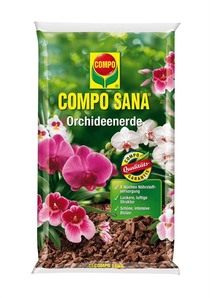 Compo Sana Orchideenerde - Compo Sana - Gartenbedarf > Gartenerden > Spezialerden - DerGartenmarkt.de shop.dergartenmarkt.de