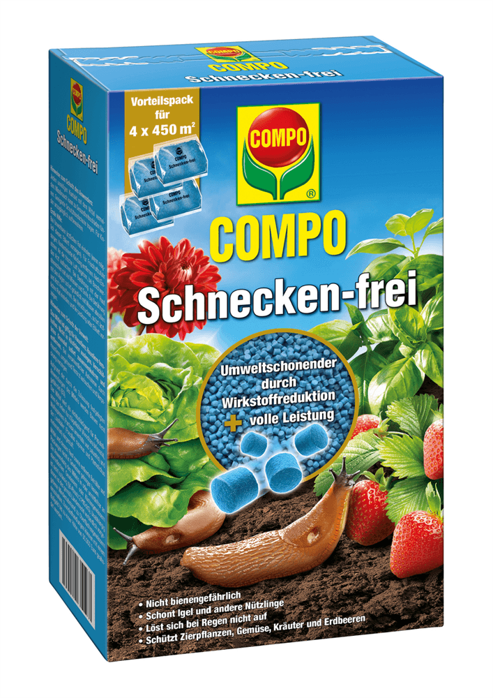 Compo Schnecken-frei - Compo - Gartenbedarf > Schädlingsbekämpfung - DerGartenmarkt.de shop.dergartenmarkt.de