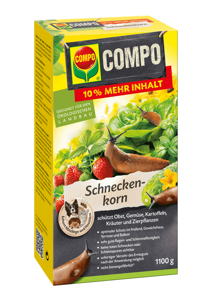 Compo Schneckenkorn - Compo - Gartenbedarf > Pflanzenschutz - DerGartenmarkt.de shop.dergartenmarkt.de