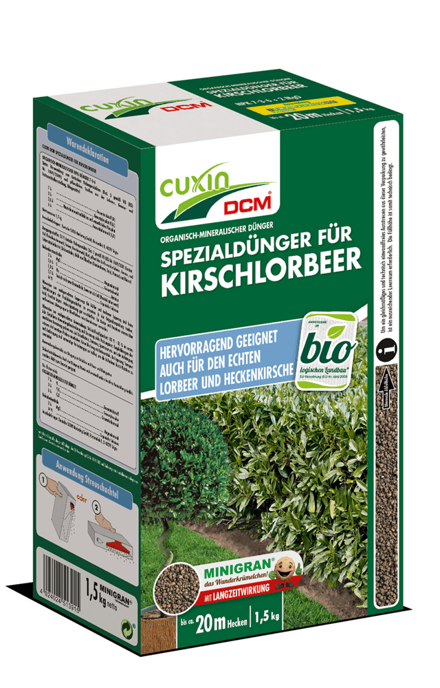 Cuxin Kirschlorbeerdünger - Cuxin - Gartenbedarf > Dünger - DerGartenmarkt.de shop.dergartenmarkt.de