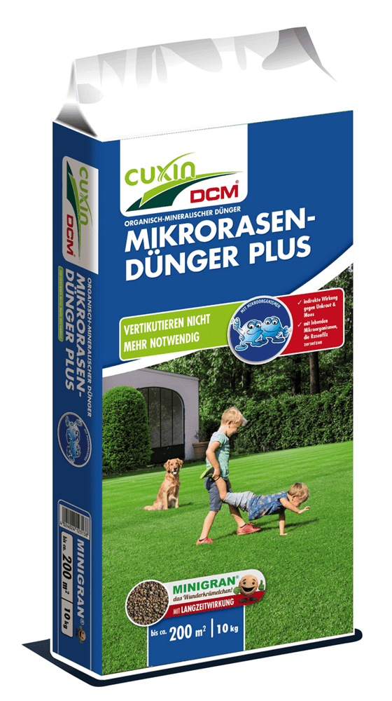 Cuxin Mikro-Rasendünger Plus - Cuxin - Gartenbedarf > Dünger > Rasendünger - DerGartenmarkt.de shop.dergartenmarkt.de