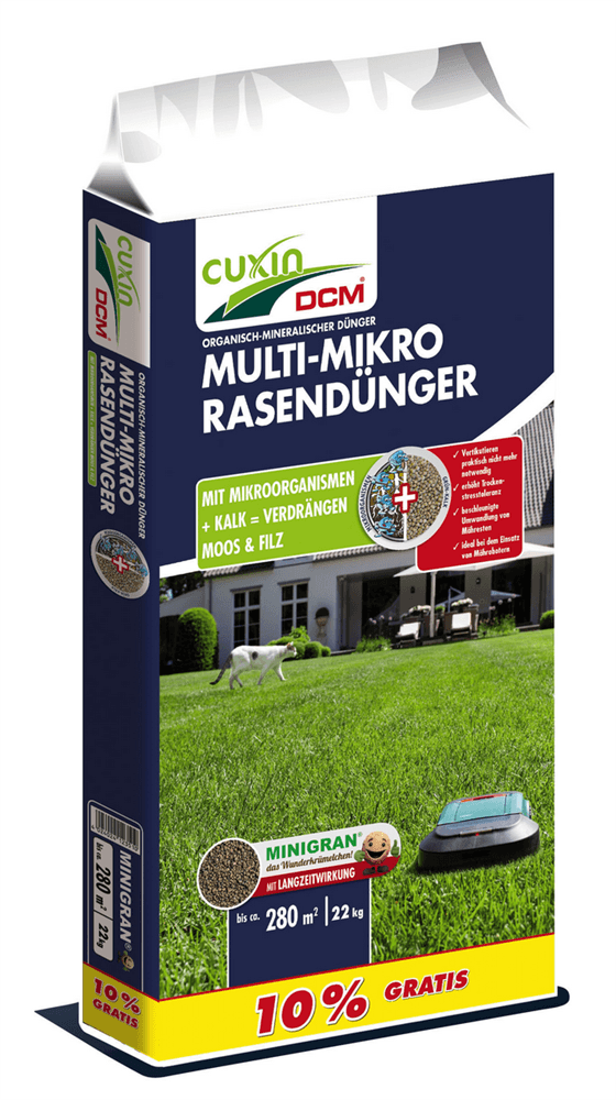 Cuxin Multi-Mikro Rasendünger - Cuxin - Gartenbedarf > Dünger > Rasendünger - DerGartenmarkt.de shop.dergartenmarkt.de