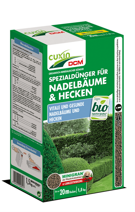 Cuxin Nadelbaum- & Hecken-Dünger - Cuxin - Gartenbedarf > Dünger - DerGartenmarkt.de shop.dergartenmarkt.de
