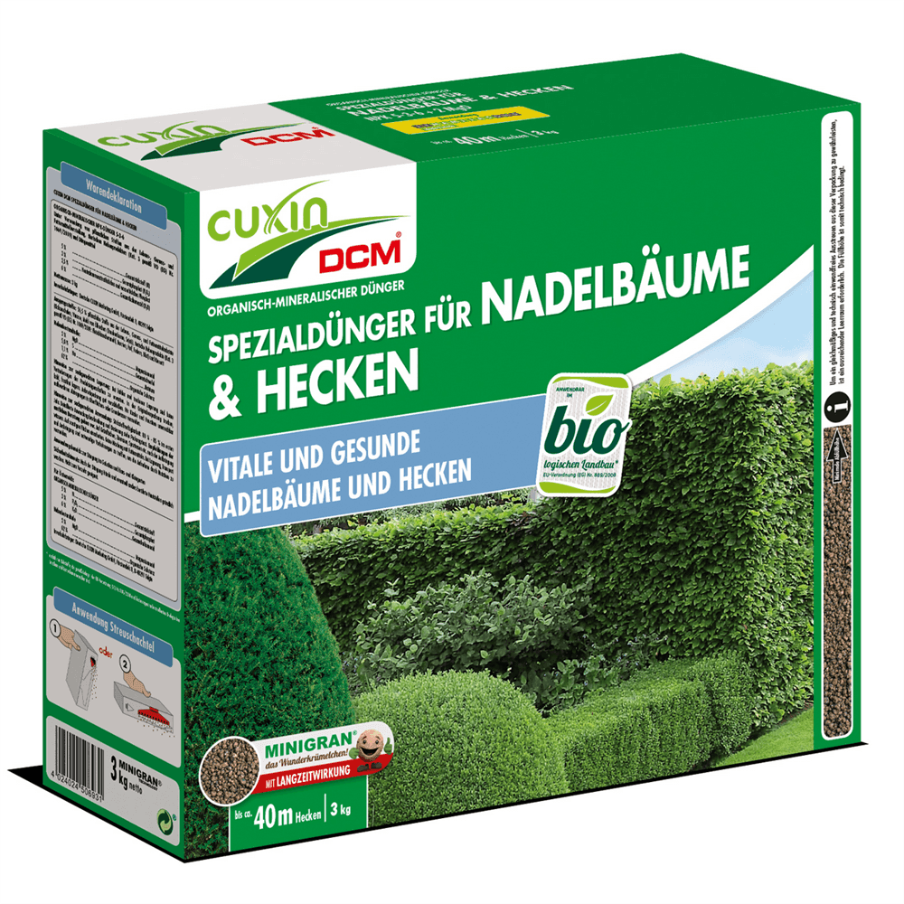 Cuxin Nadelbaum- & Hecken-Dünger - Cuxin - Gartenbedarf > Dünger - DerGartenmarkt.de shop.dergartenmarkt.de