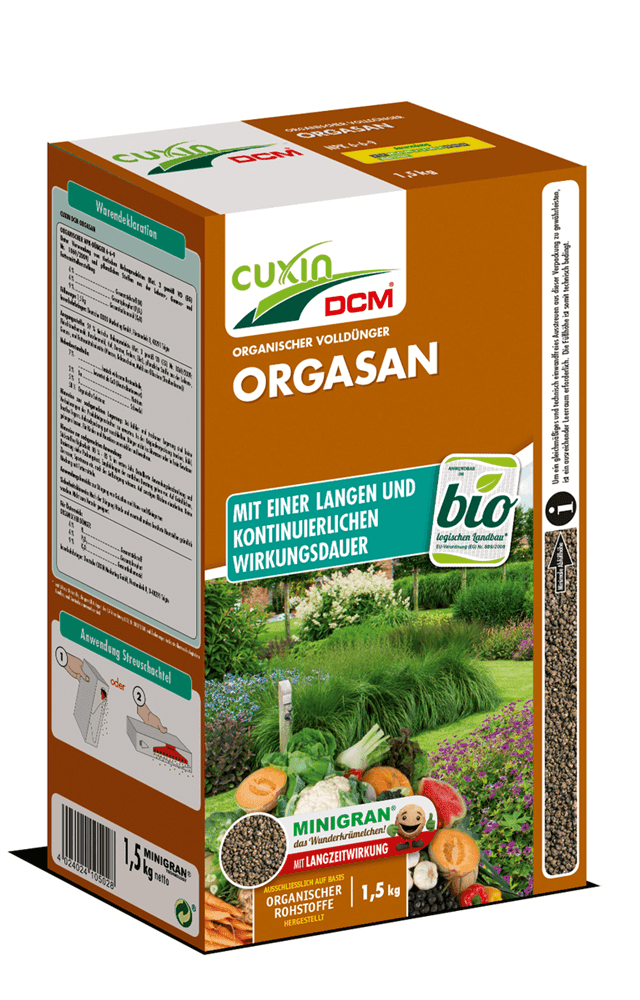 Cuxin Orgasan organischer Volldünger - Cuxin - Gartenbedarf > Dünger - DerGartenmarkt.de shop.dergartenmarkt.de