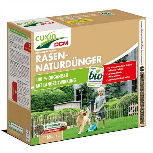 Cuxin Rasen-Naturdünger - Cuxin - Gartenbedarf > Dünger > Rasendünger - DerGartenmarkt.de shop.dergartenmarkt.de