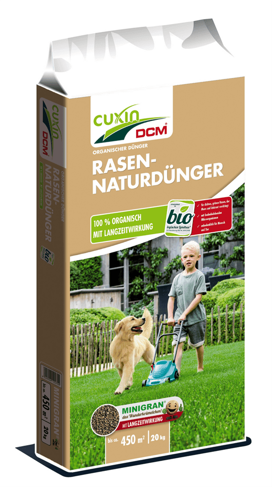 Cuxin Rasen-Naturdünger - Cuxin - Gartenbedarf > Dünger > Rasendünger - DerGartenmarkt.de shop.dergartenmarkt.de