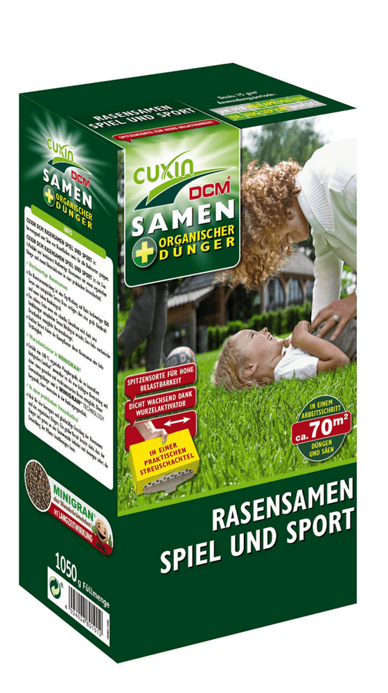Cuxin Rasensamen Spiel und Sport - Cuxin - Pflanzen > Saatgut > Rasensamen - DerGartenmarkt.de shop.dergartenmarkt.de